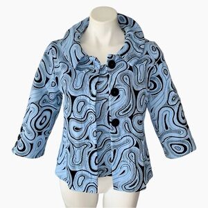 Mod Andria Lieu Textured Twin Set Camisole Jacket